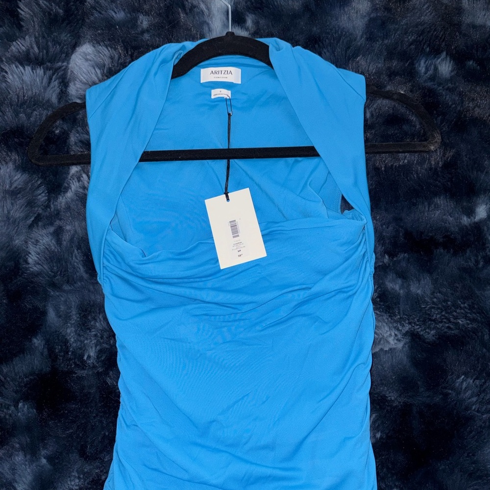 Aritzia Bright Blue Top
